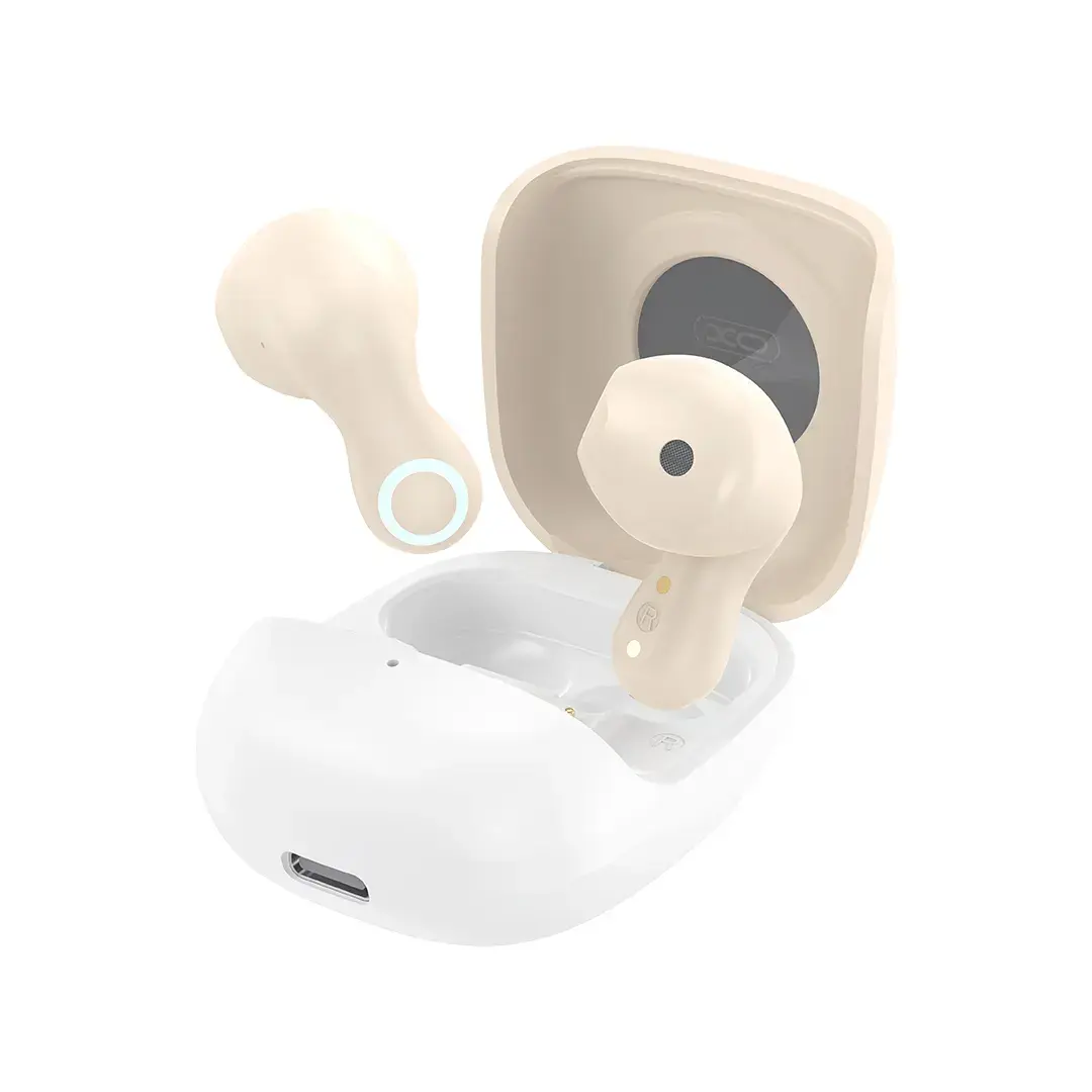 XO Bluetooth earphones G28 TWS beige