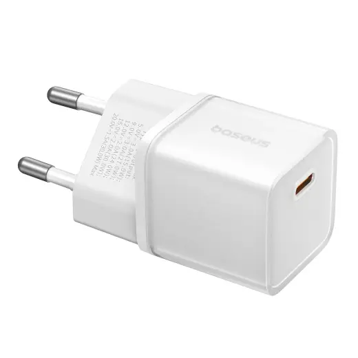Baseus GaN5S tīkla lādētājs | 30W | GaN | USB-C | balts