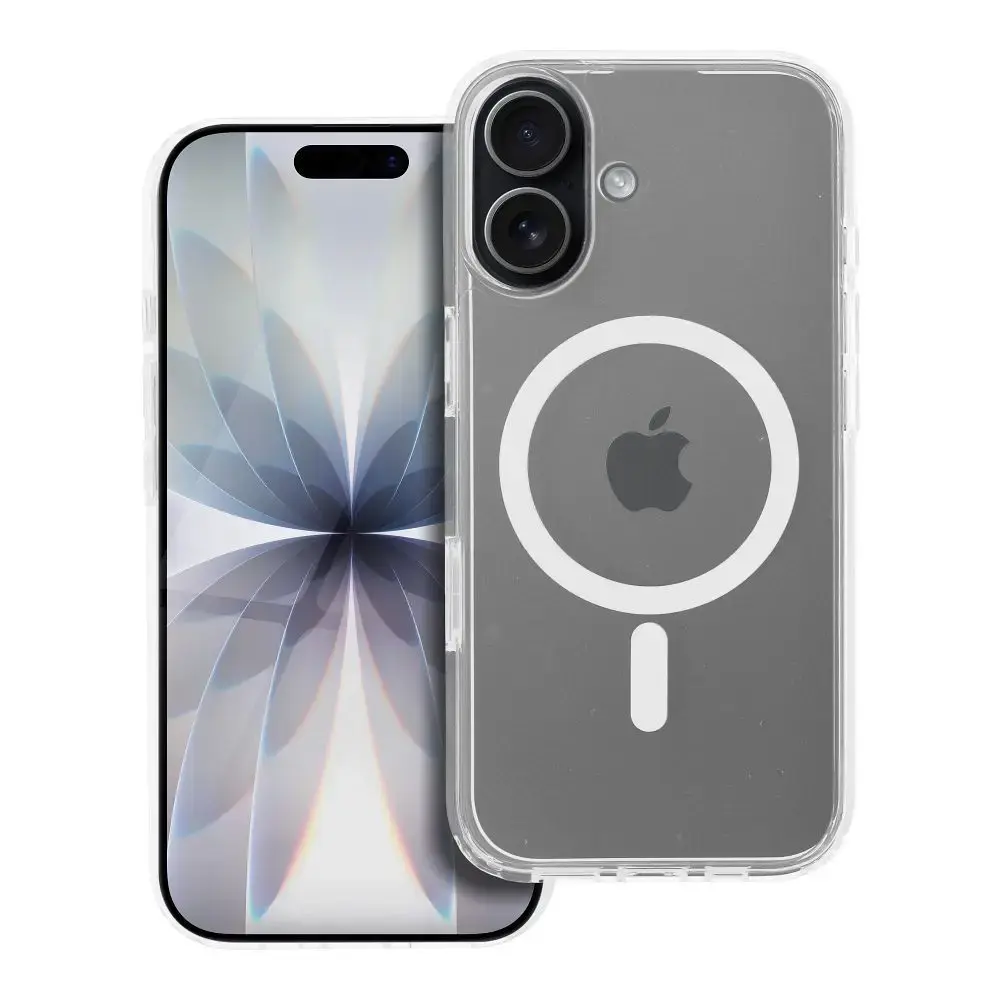 Case for iPhone 17 Clear Elite Mag Cover zgodny compatible with non-yellowing (camera control button) transparent