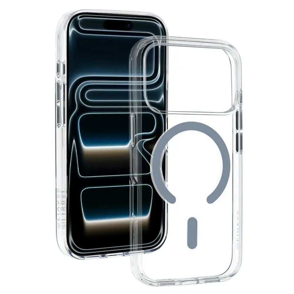 Liavec Pure maciņš telefonam iPhone 17 Pro Max pelēks