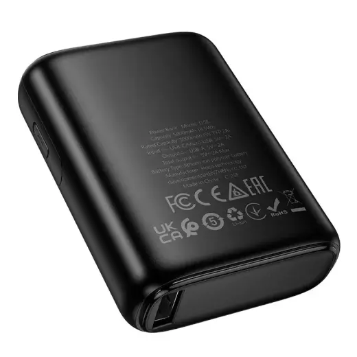 Hoco J158 Power Bank | 5,000 mAh | 10W | USB-A | black