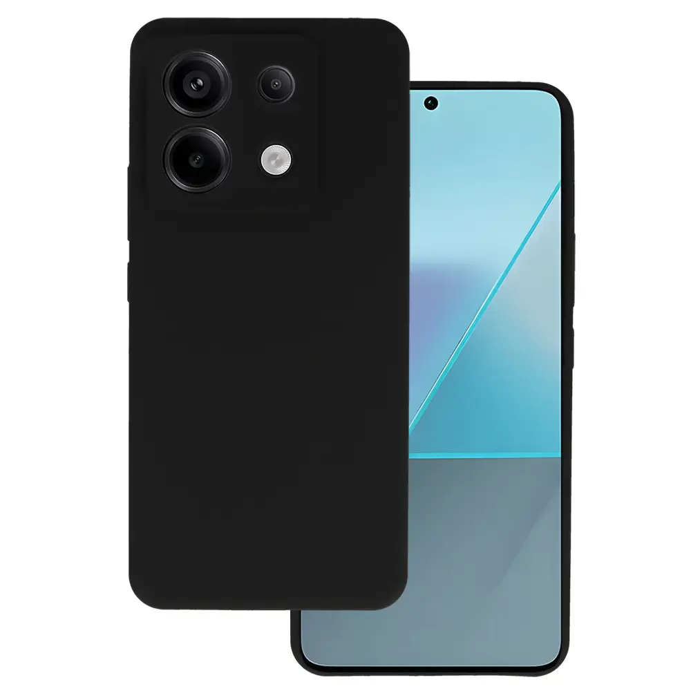 Silicone Lite Case for Xiaomi Redmi Note 13 Pro 5G black