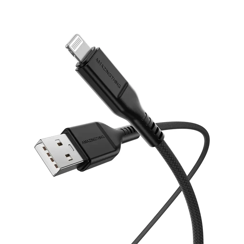 Amazing Thing Cable Thunder Pro CLA110MTHBK - USB to Lightning - 3,2A 1,1 metres black