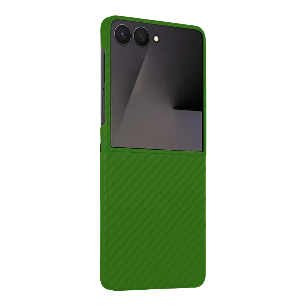Tactical MagForce Aramid maciņš ar MagSafe atbalstu telefonam Samsung Galaxy Z Flip 7 (F766) zaļš