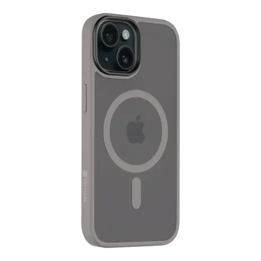 Tactical MagForce Hyperstealth Cover for iPhone 15 Light Grey