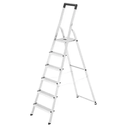 Buitinės kopėčios L40 StandardLine / aliuminio / 6 pakopų