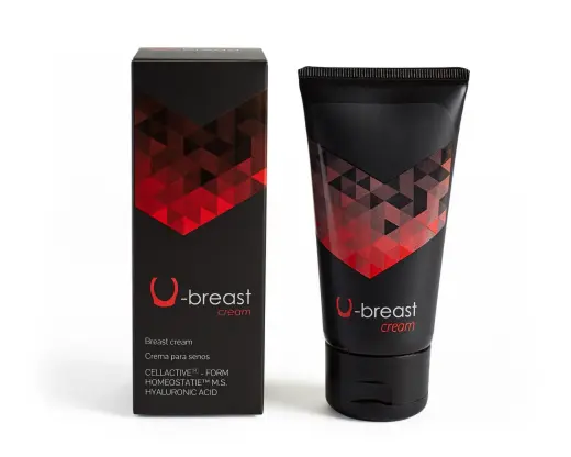 500 Cosmetics, U-Breast, Natural Breast Enlargement & Firming, Local Treatment Cream, 65 ml