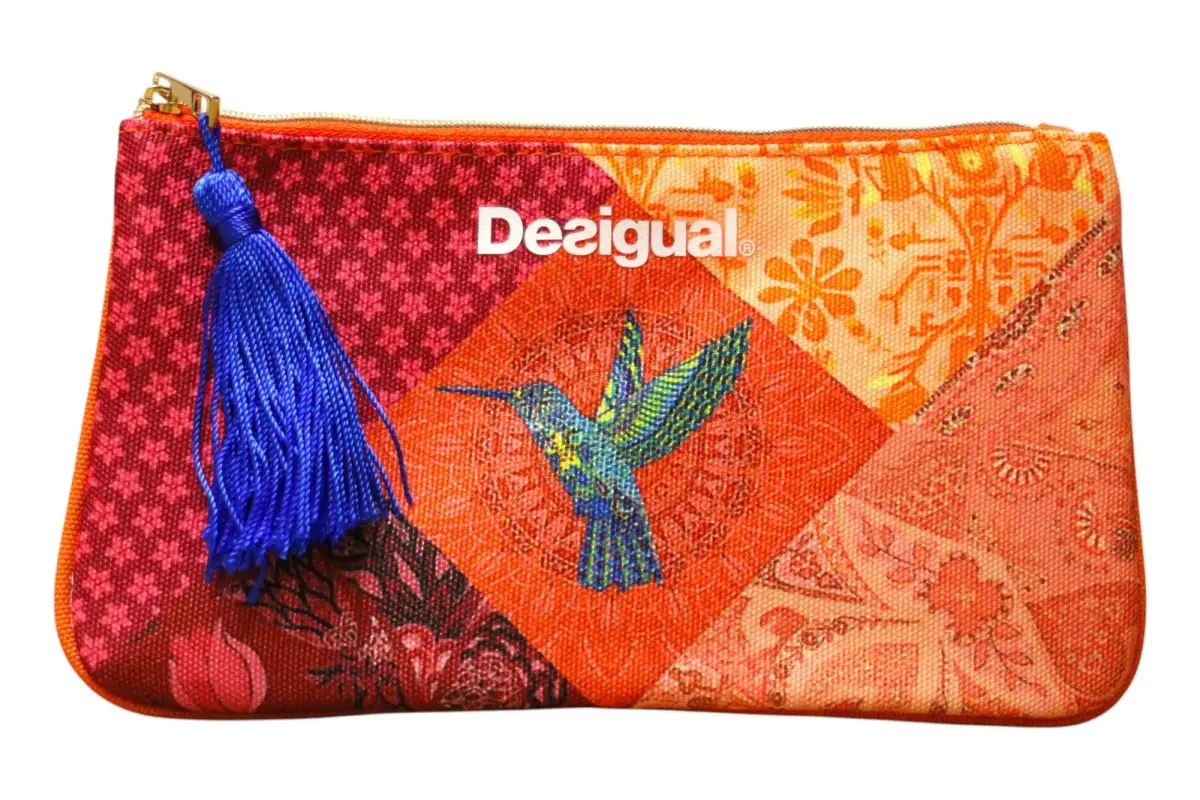 Desigual Vanity Case, GWP Textile Bag, Bird