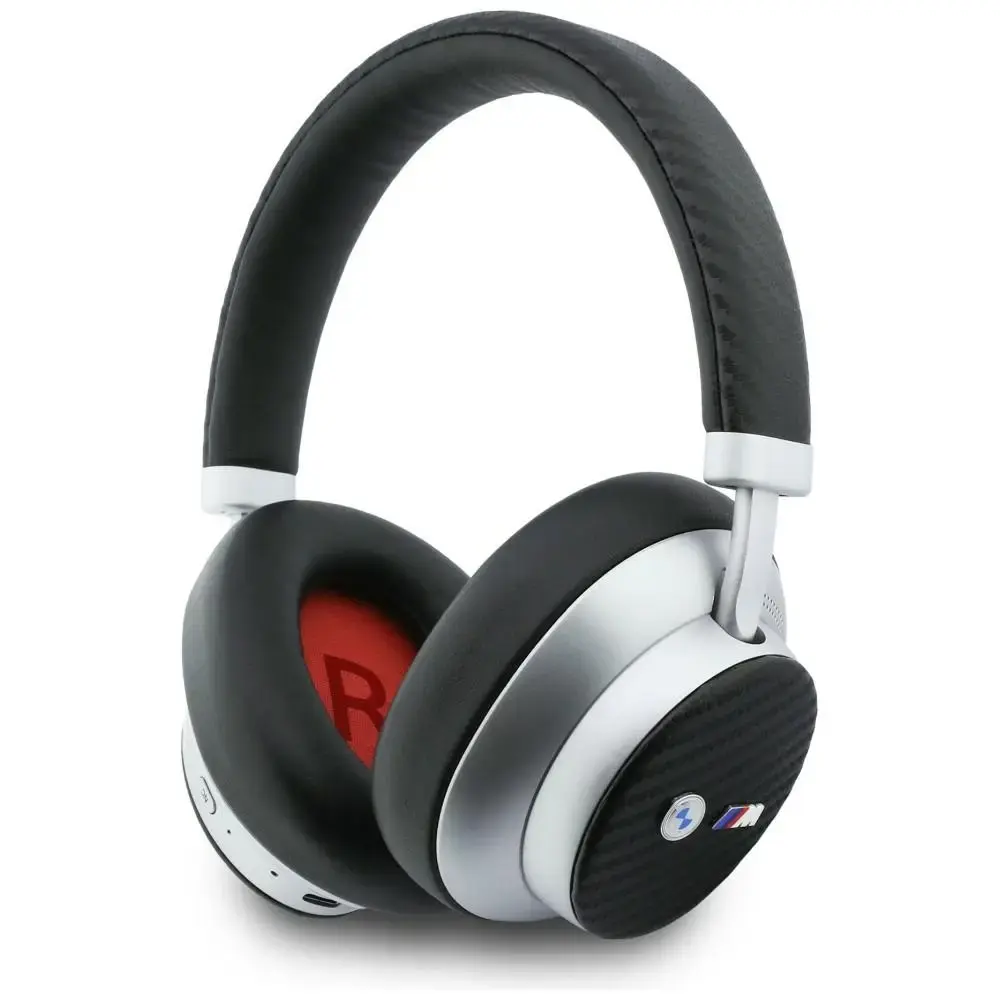 BMW headphones M Carbon Metal     Logo Bluetooth ENC silver