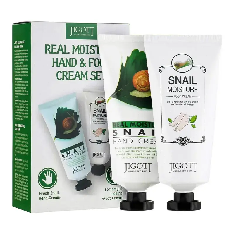 Jigott Real Moisture Hand AND Foot Cream Set (100 ml+100 ml)