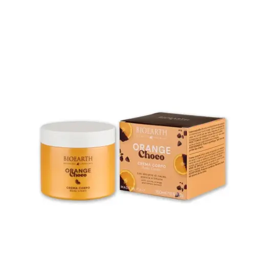 Bioearth, Orange Choco, Hydrating & Softening, Body Cream, Daily, 300 ml