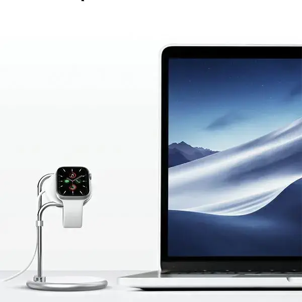 SODI Stojak na Apple Watch SAW-300 srebrny|silver
