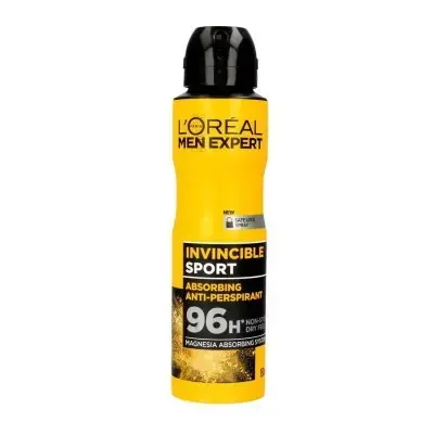 Loreal Men Expert Dezodorant Spray Anti-perspirant Invicible Sport 150 Ml