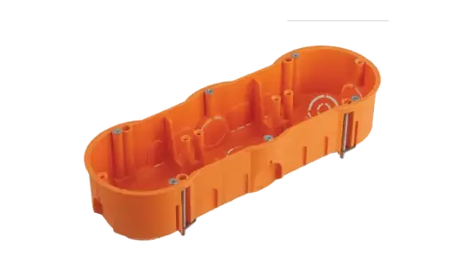 Montāžas kārba h-44mm D3x68mm oranža reģipsim