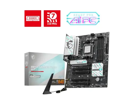 Motherboard B840 GAMING PLUS WIFI 4 DDR5 AM5 ATX