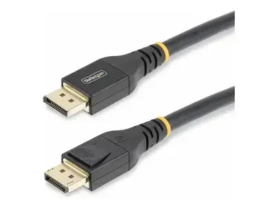 StarTech.com 50ft (15m) VESA-Certified Active DisplayPort 1.4 Cable, DP8K w|HBR3|HDR10|MST|DSC 1.2|HDCP 2.2, 8K 60Hz, 4K 120Hz Video - Active DP 1.4 Cable M|M (DP14A-15M-DP-CABLE) - DisplayPort cable - DisplayPort to DisplayPort - 15 m