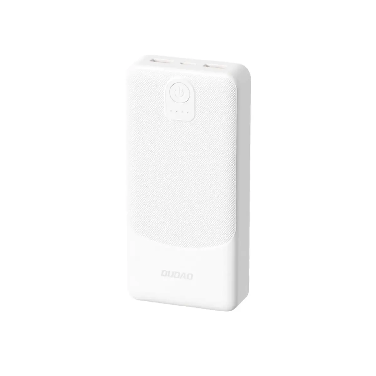 Dudao K10 external battery (powerbank) | 10000 mAh | 12W | USB-C, USB-A | white