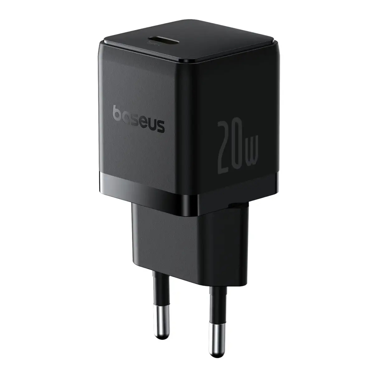 Baseus Palm tīkla lādētājs | 20W | PD | USB-C | melns