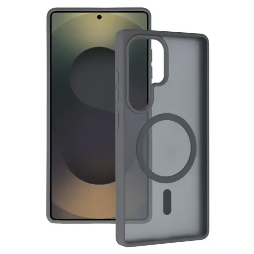 Tel Protect Aura Matte Magsafe Case for Samsung Galaxy S25 Ultra grey