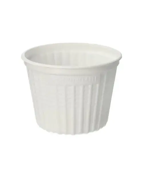 Zupas bļodas To Go, vienreizl., PP, balts, D11,5 cm, 500ml, 0.368kg, 25gab