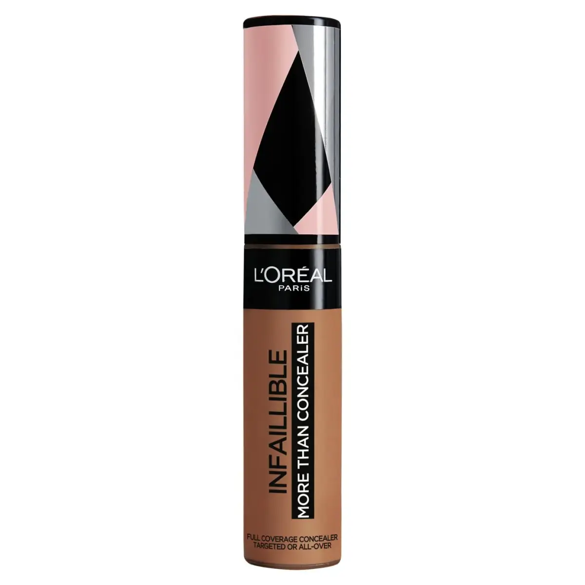 Infaillible 24H More Than Concealer - Honey - 11ml - Whatever your concern; blemishes, dark circles, uneven skin tone, we've got you covered with Infallible 24H More Than Concealer. It corrects, contours and highlights, that's why it's our 'More Than Concealer'. The high pigment elastic formula gives you a full coverage finish with a lightweight feel. The longwear formula doesn't crease or settle into fine lines. Use the doe foot applicator to dab, dot or swipe with expert precision and ease, an