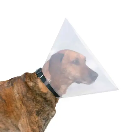 Pēcoperācijas apkakles - Trixie Protective collar, plastic, M: 38–44 cm/20 cm