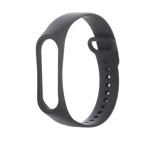 TFO nutikella rihm Xiaomi Mi Band 3/4 jaoks | silikoonist | must
