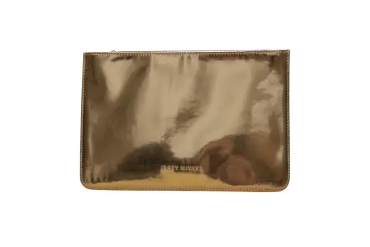 Issey Miyake, Issey Miyake, Pouch, GWP Textile Pouch, Black Gold