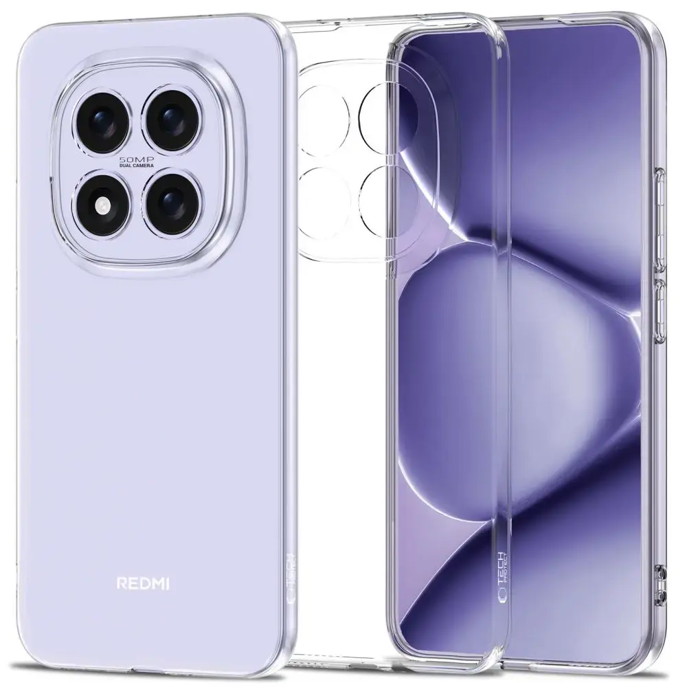 TECH-PROTECT FLEXAIR XIAOMI POCO M8 PRO / REDMI NOTE 15 PRO+ PLUS 5G CLEAR