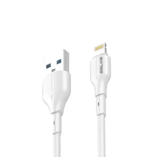 Beline BLNCWL01 datu pārraides un uzlādes vads | USB-A uz Lightning | 25W | 1m | balts