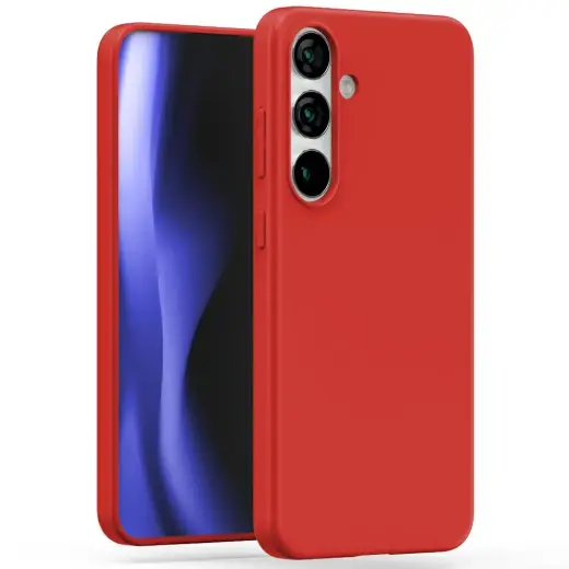 Mercury phone case for Samsung Galaxy S25+ red