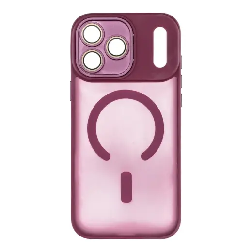 VARIETE MAG COVER telefono dėklas su MagSafe palaikymu iPhone 17 Pro Max violetinis