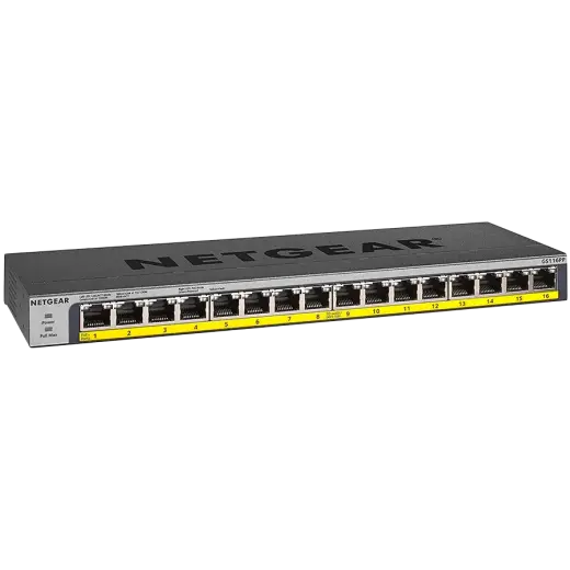 16PT POE/POE+GIGABIT UNMANAGED SWCH