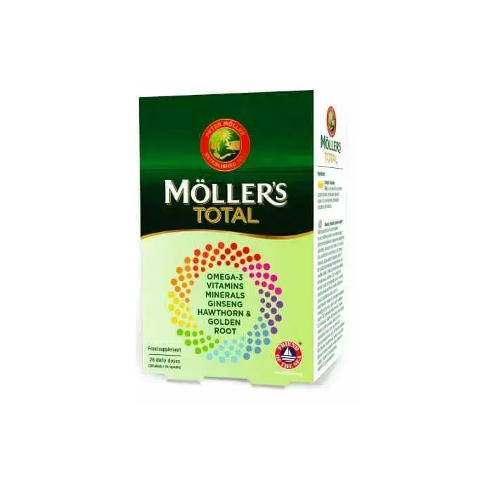 MOLLER´S Möller`s Total Multivitamins + Omega-3