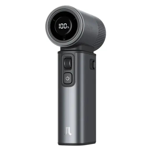 Jisulife Handheld Fan Ultra2 9000mAh 5-in-1 Mini Portable USB Fan - Dark Gray