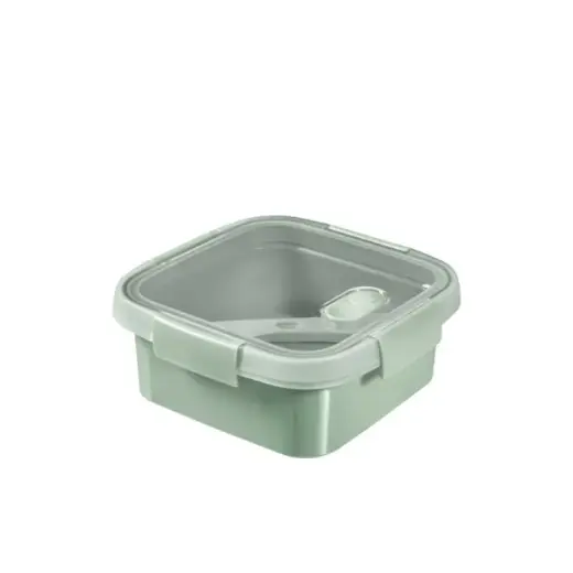 Food container Lunch square 0,9L Smart Eco To Go 16x16x7cm soft green