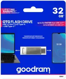 Goodram ODA3 USB 3.2 32GB Silver