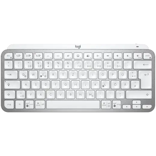LOGITECH MX Keys Mini Bluetooth Illuminated Keyboard - PALE GREY - UK