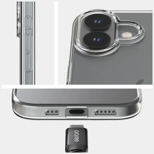 Araree A Fit Case for iPhone 17 Transparent Фото num