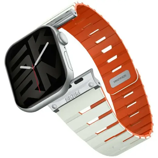 Skinarma Gemini viedpulksteņa siksniņa priekš Apple Watch (40/41/42 mm) | silikons | zaļa
