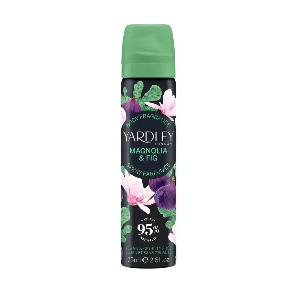 Yardley, Magnolia & Fig, Scented Spray, For Women, 75 ml