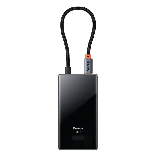 Baseus PioneerJoy 4xUSB-A 3.0 USB-C Hub - Gray