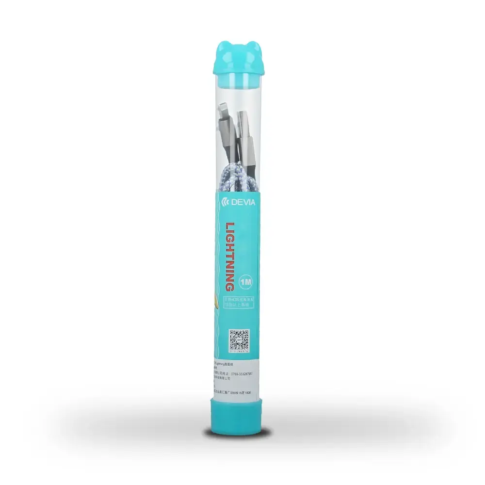 Devia Vogue datu pārraides un uzlādes vads | USB-A uz Lightning | 12W | 1m