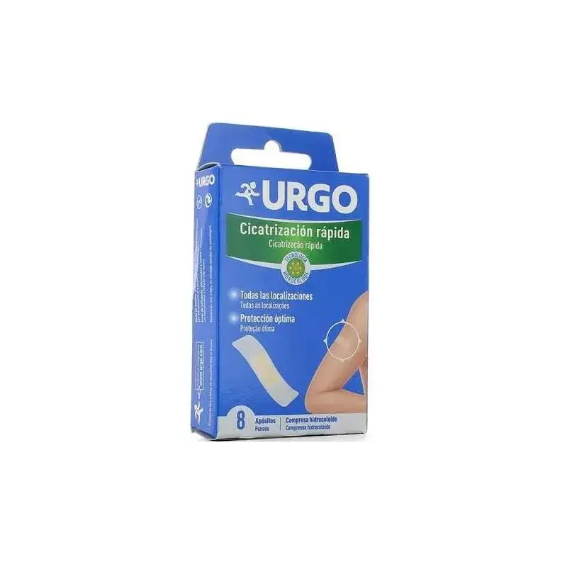 Urgo Rapid Hydrocolloid Healing Dressings 8pcs