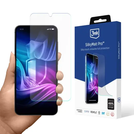 3mk Silky Matt Pro matēta aizsargplēve telefona ekrānam Samsung Galaxy S25 (S931)