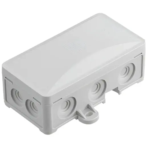 Junction box 75x95x40 gray IP54 surface-mounted