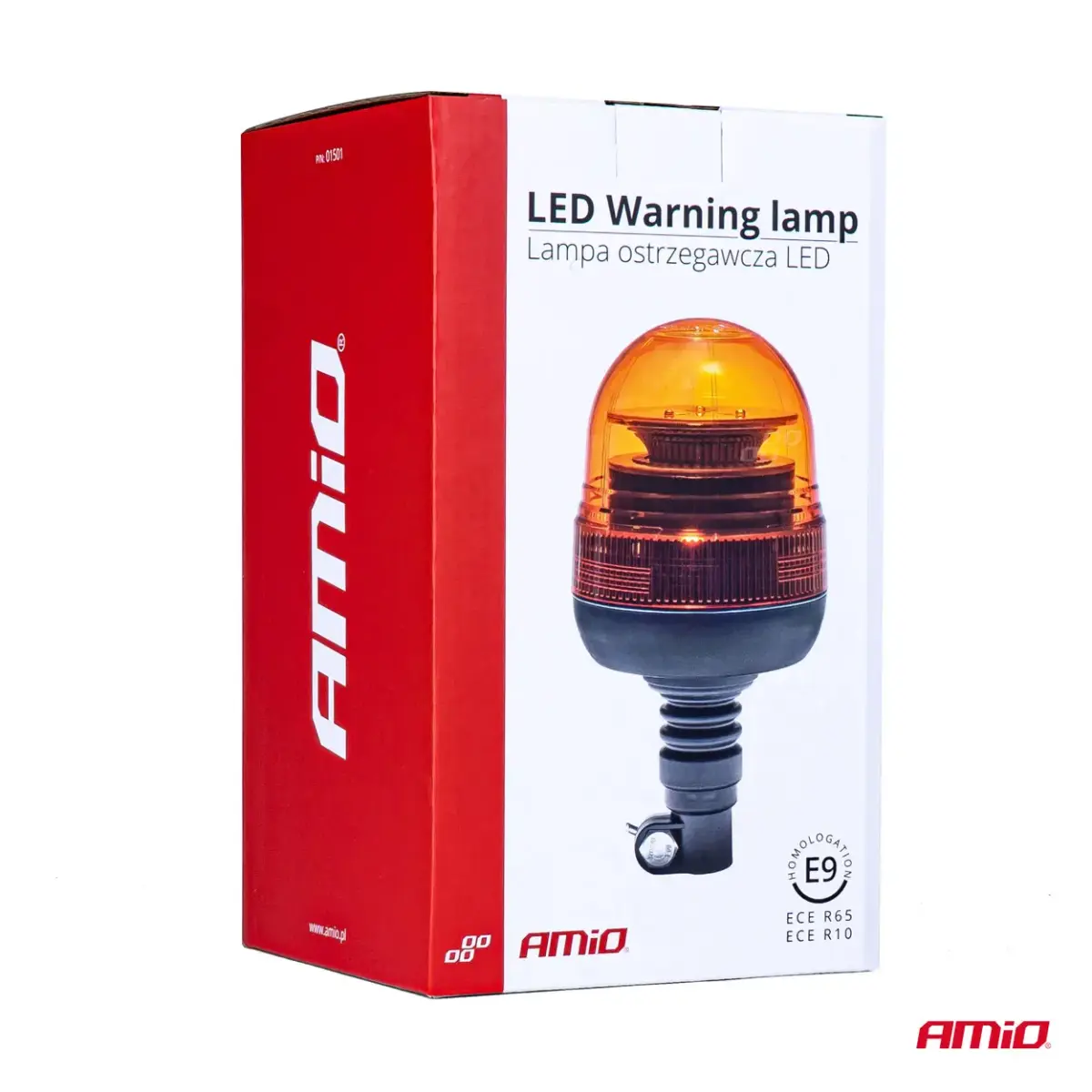 LED Warning Lamp 39 LED flex R65 R10 12V 24V WAR09P AMIO-01501