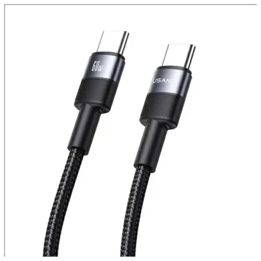 USAMS SY Series SJ724USB01 провод для передачи данных и зарядки | USB-C на USB-C | 60W | 1.2m