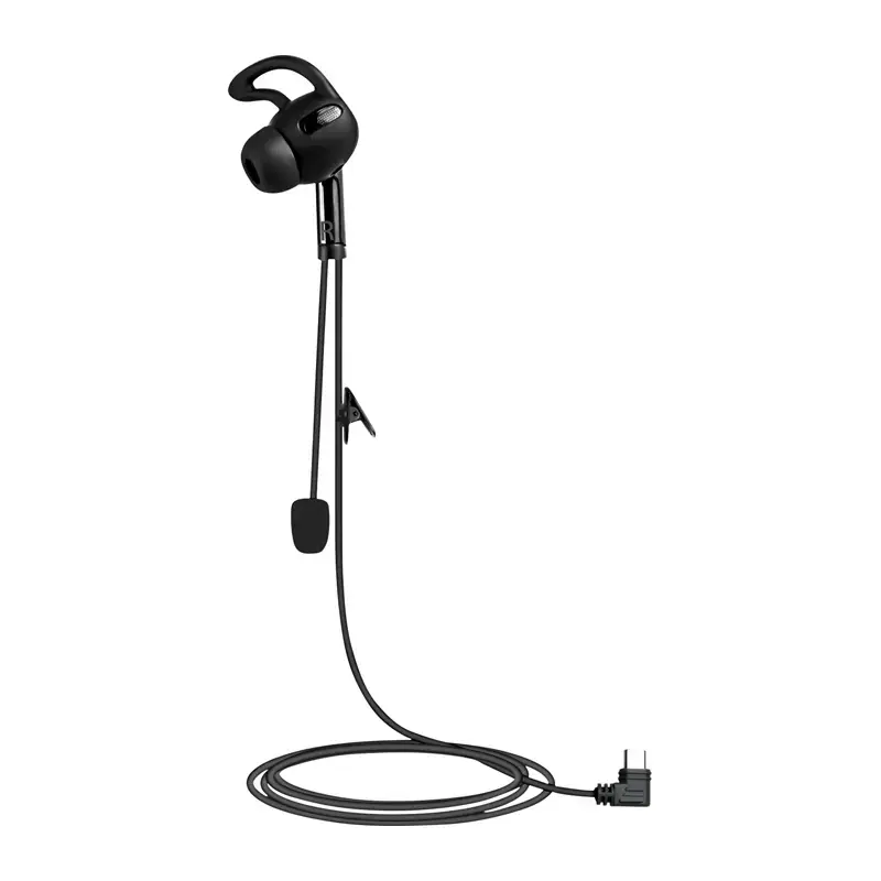 In-ear headphones with Type-C interface for referees for the F6 EJEAS HIFI-R6 model