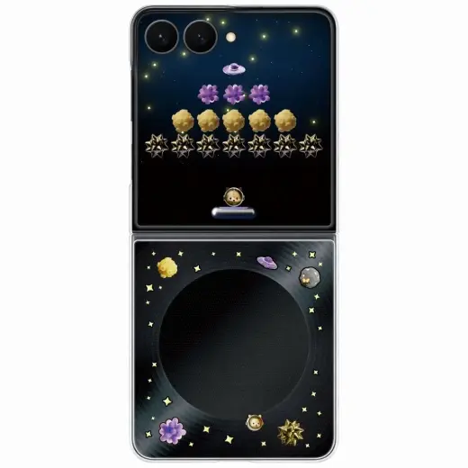 Samsung Flipsuit maciņš telefonam Samsung Galaxy Z Flip 8 (F776) melns